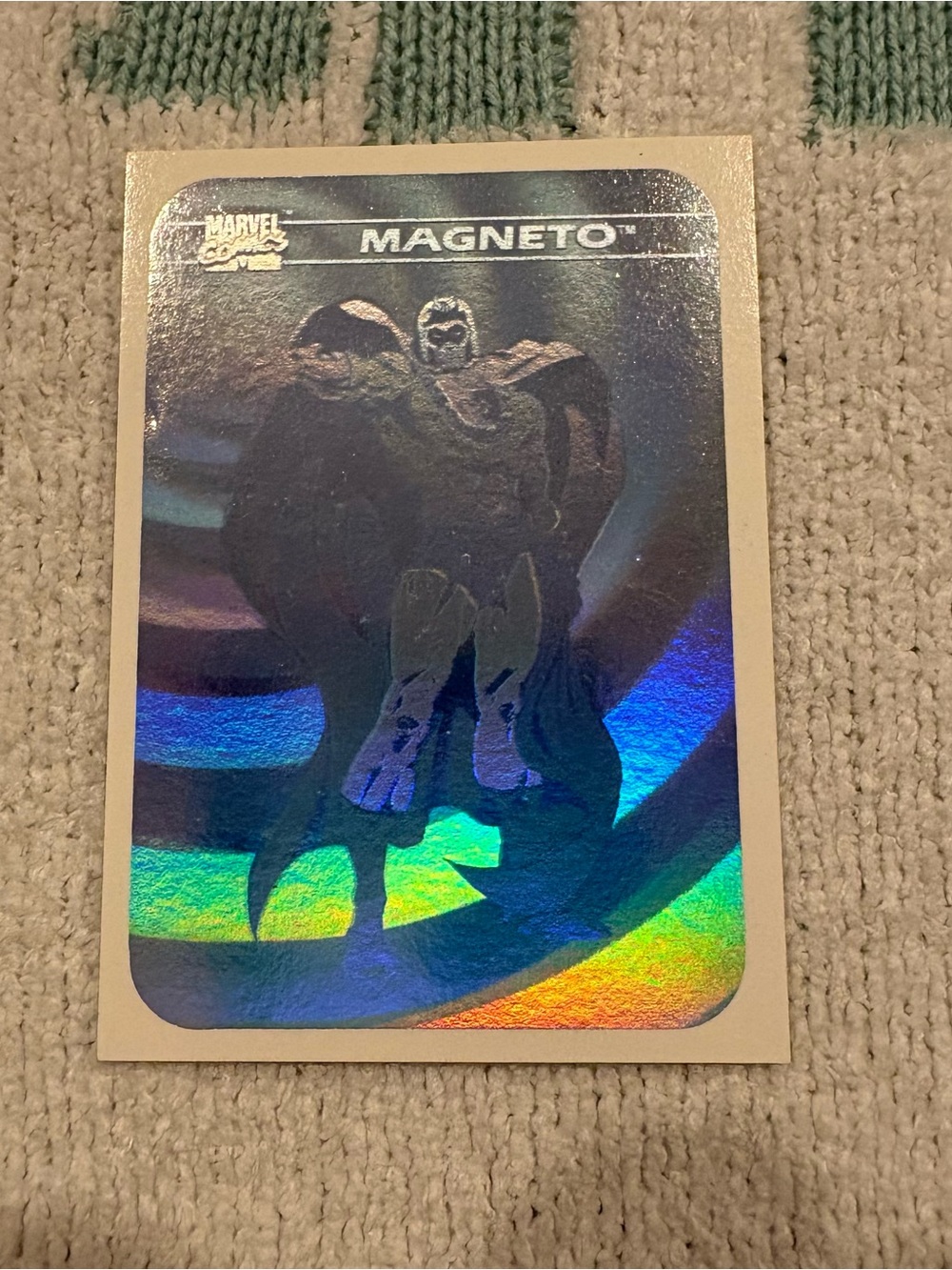 1990 Marvel Universe - Magneto Hologram #MH2
